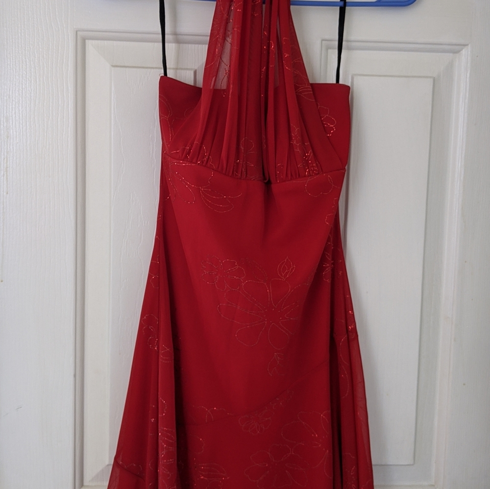 Red dress